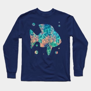 Oceanic Tie-Dye Long Sleeve T-Shirt